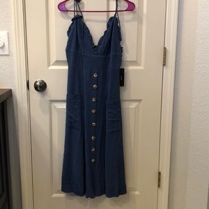 Lulu’s blue dress size medium NWT